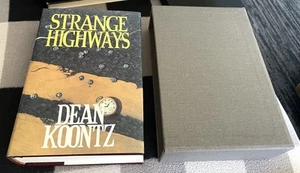Strange Highways Dean R. Koontz Phil Parks Signed Cemetery Dance Deluxe Limited - Picture 1 of 2