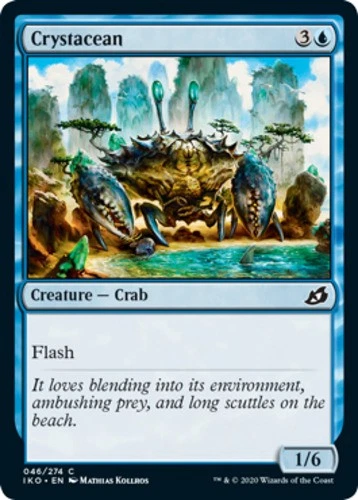 x1 Crystacean - Ikoria: Lair of Behemoths - NM - MTG - Image 1 of 1