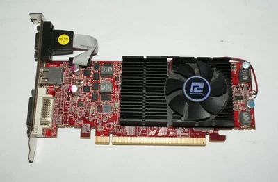 PowerColor AMD Radeon HD7730 DVI-D/HDMI/VGA 1GB GDDR5 PCIE Graphics Card - Image 1 of 3