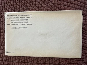 1965 ss special mint proof set non circolato sigillato in busta - Foto 1 di 3