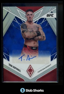 2023 PANINI CHRONICLES UFC #PX-TAS TOM ASPINALL PHOENIX AUTO BLUE /49 - Изображение 1 из 4