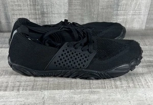 Hiking Water Shoe W Size 10 Wide Black Barefoot Minimalist Zero Drop - Picture 1 of 11