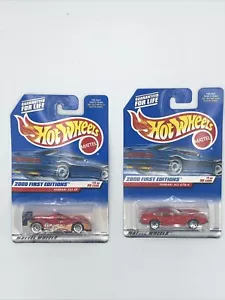 NRFP Ferrari 365 GTB/4 + Ferrari 333 SP Hot Wheels 2000 First Editions Malaysia - Picture 1 of 5