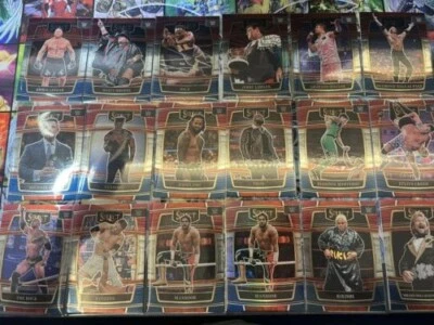 2022 Select PRIZM WWE 18 Card Lot - Image 1 of 4