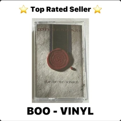 Whitesnake Slip Of The Tongue Cassette Tape 1989 EX / Mint Condition - Image 1 of 4