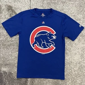 Majestic CoolBase MLB Chicago Cubs Baseballshirt Herren Small - Bild 1 von 4