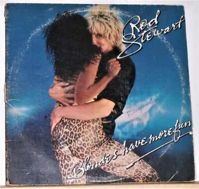 Rod Stewart ‎- Blondes Have More Fun - 1978 Vinyl LP Record Album - Image 1 of 2