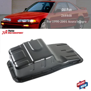 Engine Oil Pan For 90-01 Acura Integra 94-00 Honda Civic del Sol Civic 1.6/1.8L - Picture 1 of 11