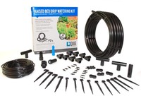 Raised Bed Garden Drip Irrigation Kit Plant Vegetable Outdoor Watering System