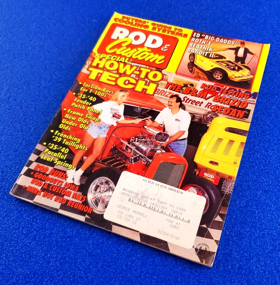 ROD & CUSTOM SPECIAL: HOW TO TECH ROD TESTING THE B&M/BRIZIO SEDAN MARCH 1996 - Image 1 of 4