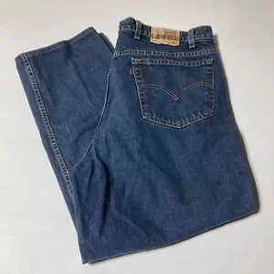 Vintage 1996 Levis 540 Jeans Mens 44x30 Flex Denim Signature Brown Tab Made USA - Picture 1 of 9