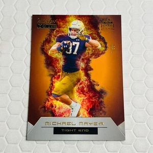 Michael Mayer RC 2023 Wild Card Matte Cracker Barrel Orange Rookie Heat #1/99 - Picture 1 of 5