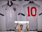England 1986 LINEKER Retro Shirt Jersey BNWT S M L XL  Football World Cup Top