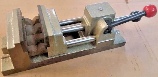 MEDA - SUPERIOR IMPORT 3" Quick Grip Drill Press Vise with Ground Sides