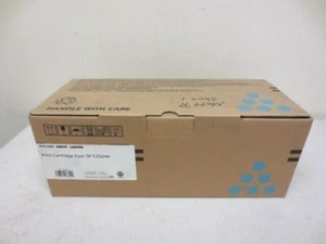Genuine RICOH 407654 SP C252HA Cyan Print Cartridge - Photo 1/2