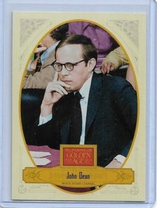 RARE 2012 PANINI GOLDEN AGE JOHN DEAN CARD #105-SP SHORT PRINT ~ RICHARD NIXON