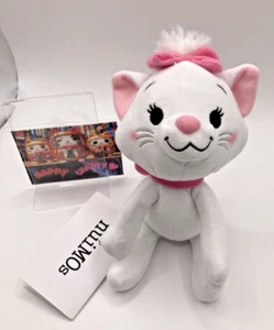 Disney NuiMOs Aristocats Marie White Cat Pink Bow Plush Toy Good condition Japan - Picture 1 of 10