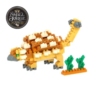 Nanoblock Ankylosaurus, NBC-364, 210 Pieces, Level 2, NEW - Picture 1 of 5