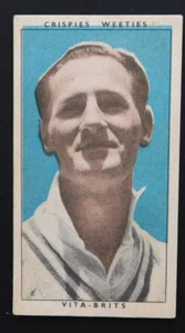 1948 Weeties Crispies Vita Brits Leading Cricketers 30 R Saggers New South Wales - Picture 1 of 2