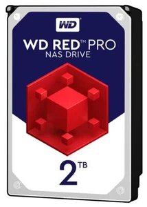 HARD DRIVE,RED PRO,NAS SATA6GB/S 2TB, WD, CACHE BUFFER 64MB, DRIVE INTERF FOR WD - Picture 1 of 1