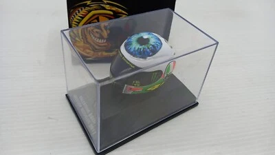 MIN398110086 Minichamps casco helmet AGV V. Rossi Mugello 2011 1/8 - Immagine 1 di 4