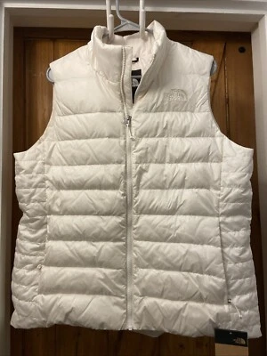 NORTH FACE ЖЕНЩИН ACONCAGUA ВНИЗ ЖИЛЕТ GARDENA БЕЛЫЙ XL-НОВЫЙ С ЯРЛЫКАМИ - Изображение 1 из 4