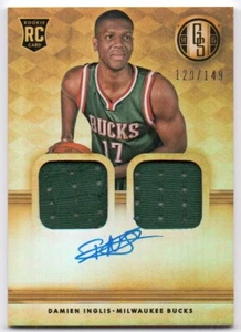 2014-15 Panini Gold Standard #266 Damien Inglis RC GU Auto 120/149 - Picture 1 of 1