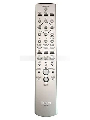  Denon RC-1109 Remote Control For Denon Super Audio CD Receiver RCD-CX1  - Image 1 of 2