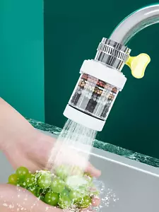 Detachable Universal Interface Kitchen Tap Filter Nozzle Water Purifier UK - Picture 1 of 24