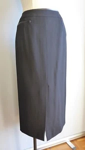 GERARD DAREL gerader Rock schwarz Bleistift Gr. 36 100% Schurwolle NEUWERTIG - Bild 1 von 11