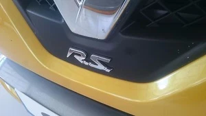 MONOGRAMME RENAULT CLIO III IV 3 4 RS SPORT ORIGINAL BADGE LOGO STEMMI ORIGINAL - Imagen 1 de 4
