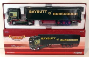 Corgi 1/50 Scale Diecast CC14101 - DAF 105 Box Trailer - W. Baybutt Ltd - Picture 1 of 6