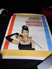 Audrey Hepburn Poster For Breakfast At Tiffanies