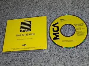 B.B. KING Peace To The World 1990 Rare U.S. MCA Radio DJ PROMO CD Single BB - Picture 1 of 1