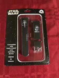 2021 DISNEY PARKS THE Mandalorian Apple Watch Band LARGE (42-44) NEW - Picture 1 of 3