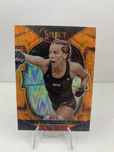 2023 Panini Select UFC Katlyn Cerminara Concourse Level Orange Flash #57 - Picture 1 of 2