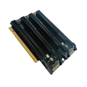 PCIe-Bifurcation x16 to X4X4X4X4 Power Supply Gen3 Split Card Splitter Card - Afbeelding 1 van 8