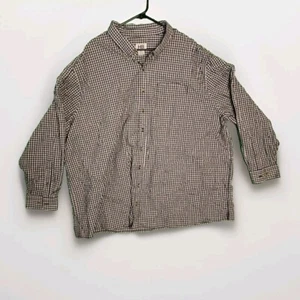HB Harbor Bay Button Down Shirt Men's 4XLT Multicolor Cotton Blend Short Sleeve - Picture 1 of 6