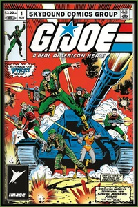 GI JOE A REAL AMERICAN HERO #1 LARRY HAMA CUT  (2023) SKYBOUND IMAGE COMICS NM+ - Picture 1 of 5