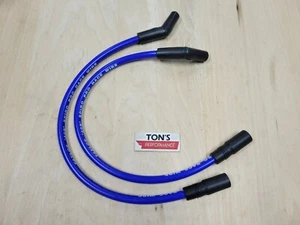 10mm Blue Taylor Replacement Plug Wires EFI Harley H-D FLT FLHT FLHR FLTR 99-08 - Picture 1 of 2