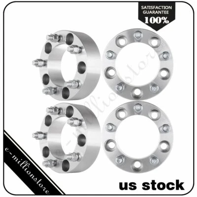 2" 5x5.5" 1/2" 5x139.7 4pcs Wheel Spacers For Ford Dodge Jeep CJ3 CJ5A CJ6A CJ7 - Image 1 of 4