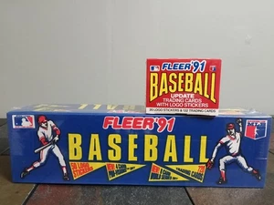 1991 Fleer Baseball MLB Factory Sealed Set 720+ Cards + Rookie Update Set Hofers - Bild 1 von 17