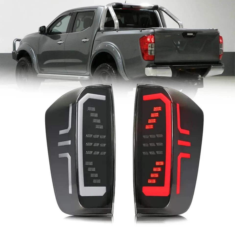 Luces traseras LED secuenciales izquierda derecha para Nissan Navara NP300 D23 2015-2023 Foto 1 de 4