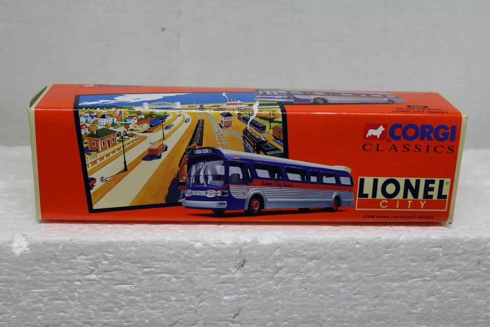 LÍNEAS DE AUTOBÚS PECERA CORGI 54302 LIONEL CITY GM 5301 Foto 1 de 1