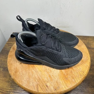 Nike Air Max 270 Women US 8 Black AH6789-006 Athletic Shoes Sneakers - Picture 1 of 9