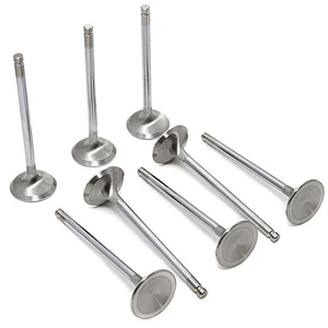 GSC for Toyota 2JZ Chrome Alloy Polished Exhaust Valve - 30.0mm Head (+1mm) - Picture 1 of 3