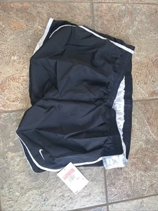 Nike Fit Dry schwarz gefütterte Damen Active Laufshorts, Gr. L - Bild 1 von 4