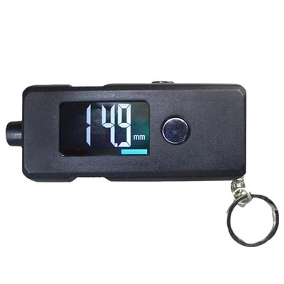 2 in1 LCD Digital Tire Pressure Gauge Reader Checker & Tread Depth 0-100 PSI HOT - Image 1 of 4