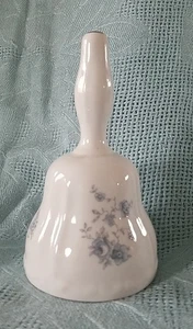 RAR Vintage Johann Haviland Blaue Girlande Bavaria Germany Tafelglocke EDC - Bild 1 von 5