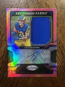 Terrance Ferguson 2025 Panini Certified RPA Rookie Auto Jersey Patch /299 Rams - Bild 1 von 1